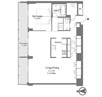 物件○○の間取り図