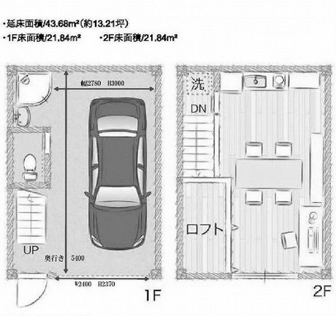 物件○○の間取り図