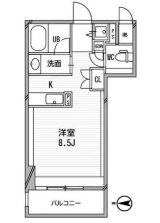 物件○○の間取り図