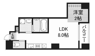 物件○○の間取り図