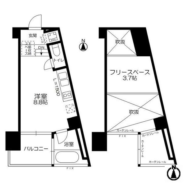 物件○○の間取り図