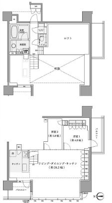 物件○○の間取り図