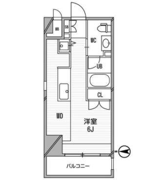 物件○○の間取り図