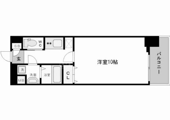 物件○○の間取り図