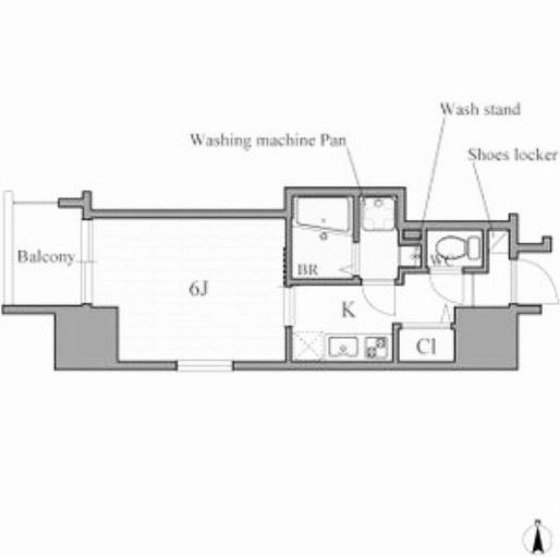 物件○○の間取り図