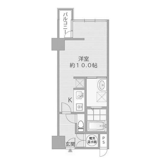 物件○○の間取り図