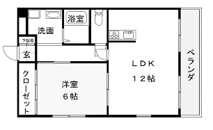 物件○○の間取り図