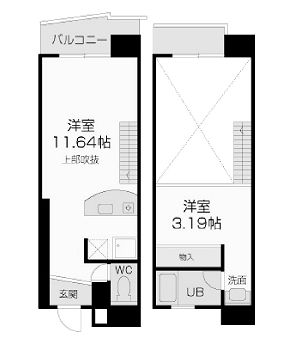 物件○○の間取り図