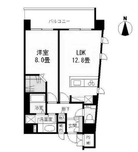 物件○○の間取り図