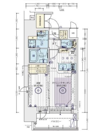 物件○○の間取り図