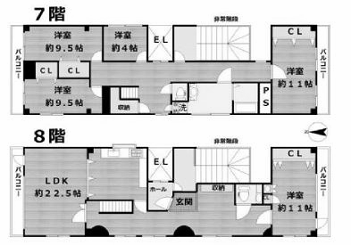 物件○○の間取り図