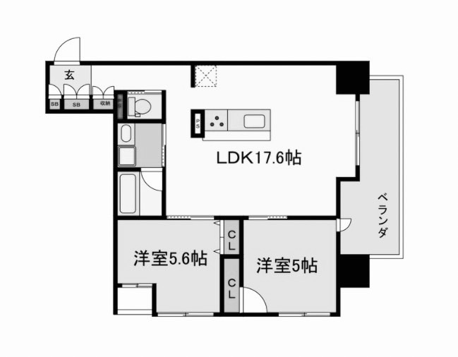 物件○○の間取り図