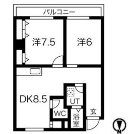 物件○○の間取り図