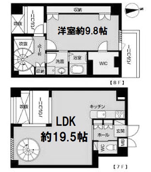 物件○○の間取り図