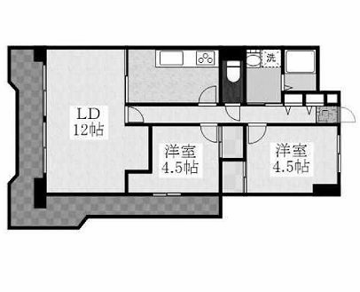 物件○○の間取り図