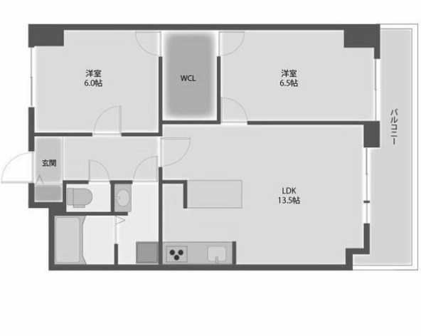 物件○○の間取り図