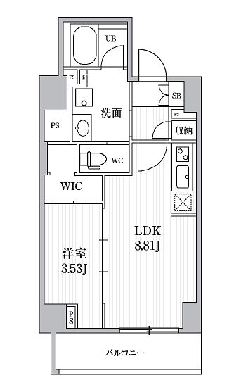 物件○○の間取り図