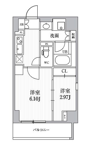 物件○○の間取り図