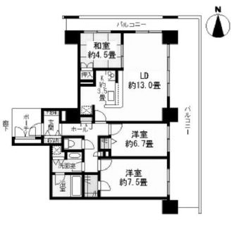 物件○○の間取り図