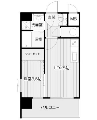 物件○○の間取り図