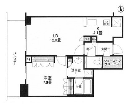 物件○○の間取り図