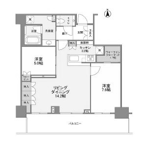 物件○○の間取り図