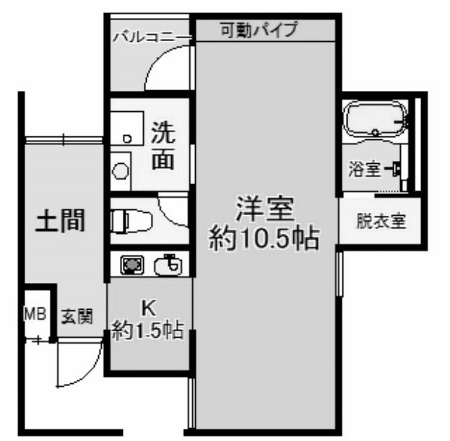 物件○○の間取り図