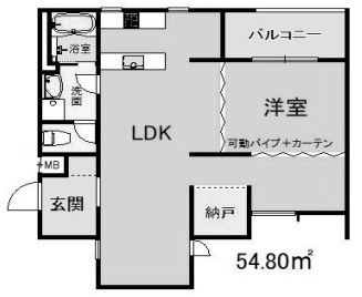 物件○○の間取り図