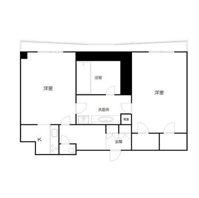 物件○○の間取り図