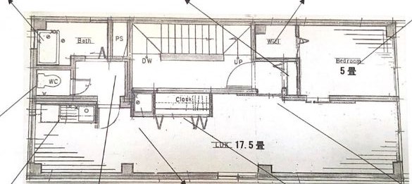 物件○○の間取り図