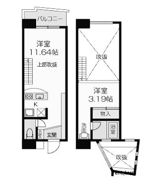 物件○○の間取り図