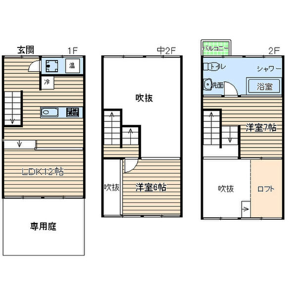 物件○○の間取り図