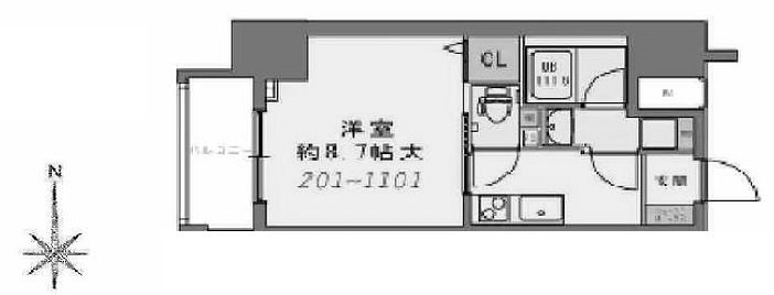 物件○○の間取り図