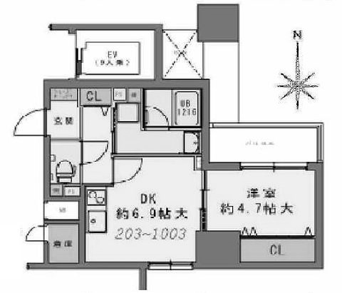 物件○○の間取り図