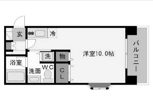 物件○○の間取り図