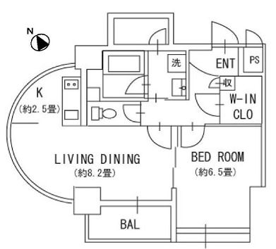 物件○○の間取り図