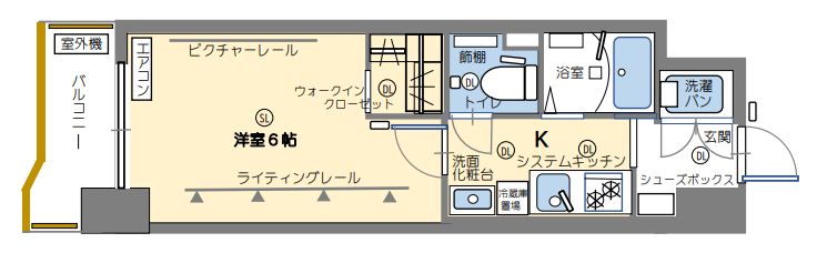 物件○○の間取り図