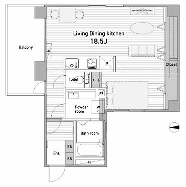 物件○○の間取り図