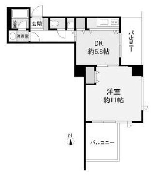 物件○○の間取り図