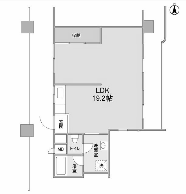 物件○○の間取り図