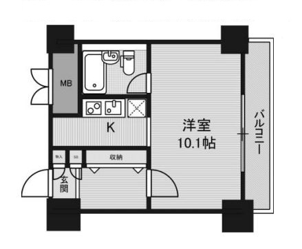 物件○○の間取り図