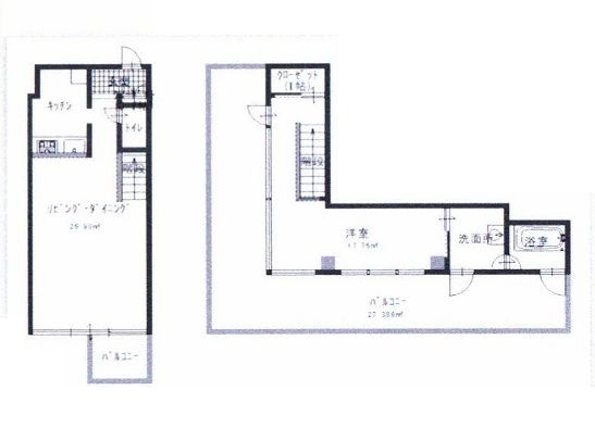 物件○○の間取り図