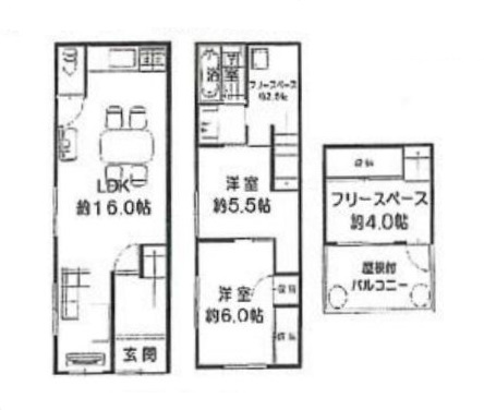 物件○○の間取り図