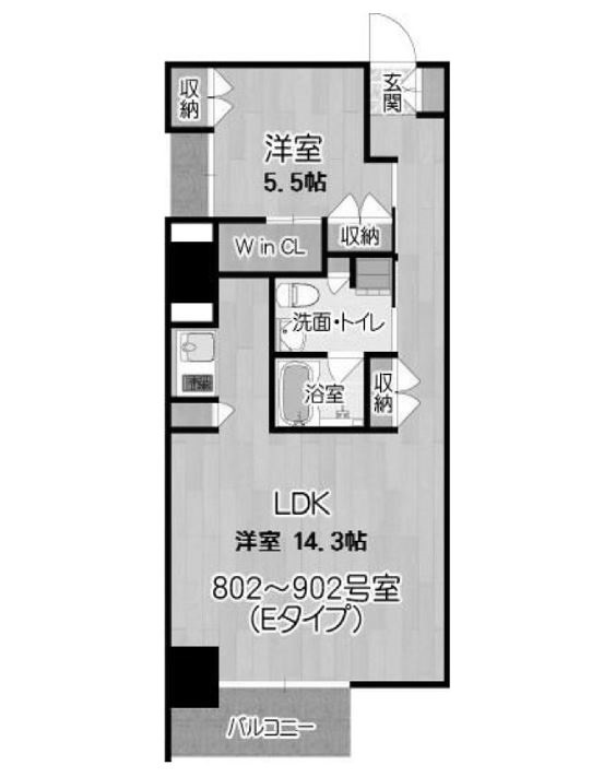 物件○○の間取り図