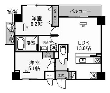 物件○○の間取り図