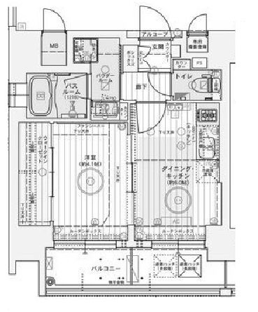 物件○○の間取り図