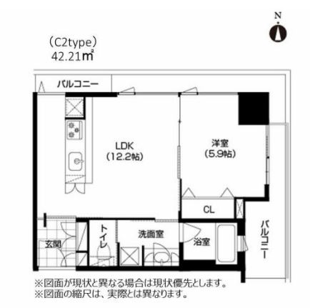 物件○○の間取り図