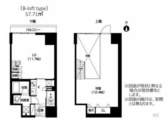 物件○○の間取り図