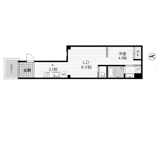 物件○○の間取り図