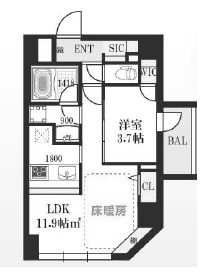 物件○○の間取り図